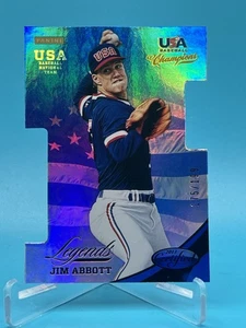 2013 Panini USA Baseball Champions Certified Legends Die-Cut /699 Jim Abbott #11 - Bild 1 von 2