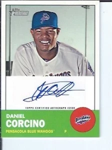 Autógrafo Daniel Corcino 2012 Topps Heritage Minors - Imagen 1 de 1