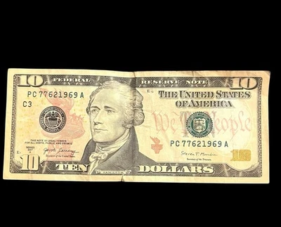 June 2, 1969 $10 Birthday Dollar - Image 1 of 2