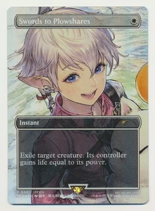 MTG Magic the Gathering Swords to Plowshares Final Fantasy MagicFest 2025 NM/M - Picture 1 of 2