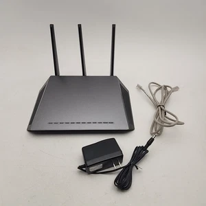 Netgear Nighthawk R7000 AC1900 Dual-Band WiFi Router Tested Working Cleaned - Picture 1 of 5