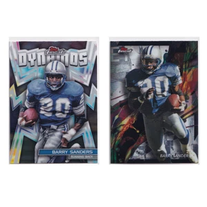 2024 Topps Finest - Dynamos #DYN-30 y #24 Barry Sanders  - Imagen 1 de 2