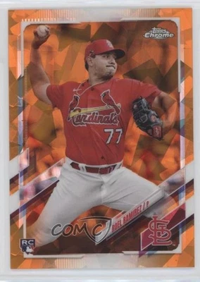 2021 Topps Chrome Update Sapphire Edition Orange /25 Roel Ramirez Rookie RC - Image 1 of 2
