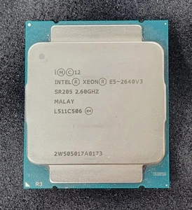 Intel Xeon E5-2640 V3 LGA 2011-v3 Server CPU Processor SR205 8Core 2.60GHz 20M - Picture 1 of 2