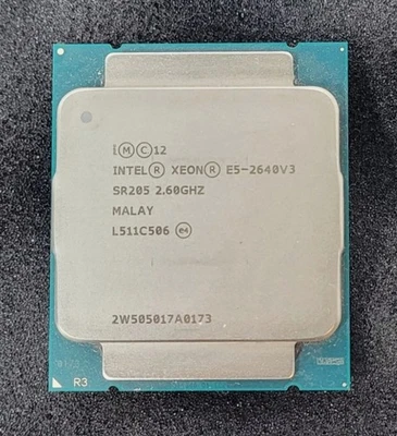 Intel Xeon E5-2640 V3 LGA 2011-v3 Server CPU Processor SR205 8Core 2.60GHz 20M - Image 1 of 2