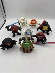 Lot Of 8, Star Wars Empire M&M Action Figures - Picture 1 of 2