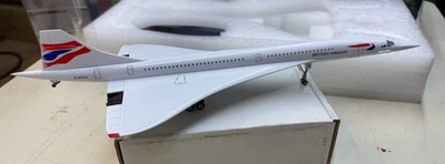 Wltk British Airways Concorde 1/200 Diecast Aircraft Metal Model - Image 1 of 4