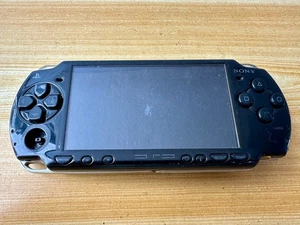 Sony Playstation PSP 2000 Piano Black Handheld System Console - Parts or Repair - Picture 1 of 5