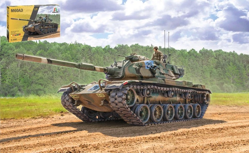 M60a 3 Kit 1 35 Mezzi Militari Italeri Scala