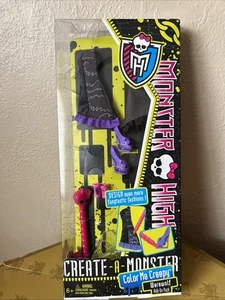 Neu 2012 Monster High Create a Monster Color Me Creepy Werwolf Add-on Pack - Bild 1 von 8