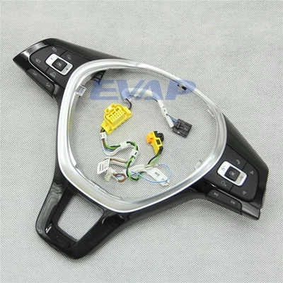 Multifunktions Lenkrad Cover & Kabel Setzen Für VW Caddy Jetta Polo Sharan - Bild 1 von 4