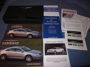 2007 CHRYSLER SEBRING LIMITED OWNERS MANUAL OWNER'S SET - Picture 1 of 1