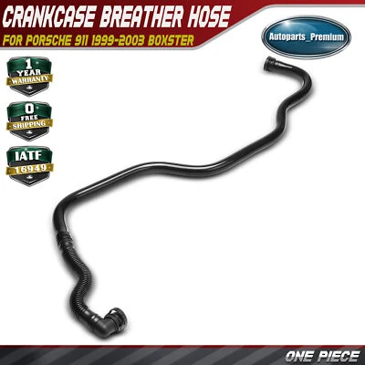 Crankcase Breather Hose for Porsche 911 1999-2003 Boxster 1997-2002 2.5L 2.7L - Image 1 of 4