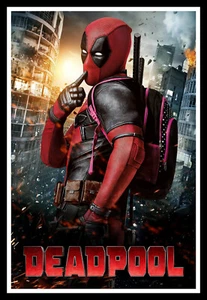 Impresión de póster de película de Deadpool e impresiones de lona sin enmarcar - Imagen 1 de 2