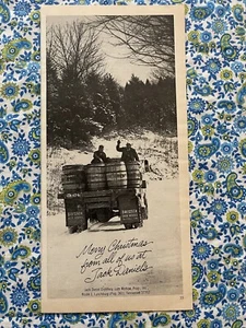 Vintage 1981 Jack Daniel’s Merry Christmas Print Ad - Picture 1 of 7