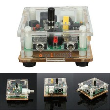 DIY 9-13.8V S-PIXIE CW QRP Shortwave Radio Transceiver Kit 7.023Mhz With Case