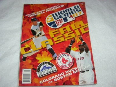 World Series 2007 Official Program - Image 1 of 2