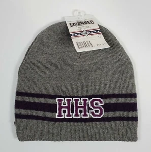 HAMBURG HIGH SCHOOL BULLDOGS KNIT BEANIE CAP HAT NEW YORK ADULT ONE SIZE NWT #1 - Picture 1 of 3