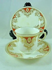 BEAUTIFUL VINTAGE  RARE SHELLEY CUP, SAUCER & PLATE 11447 ENGLISH  #19284 - Picture 1 of 9