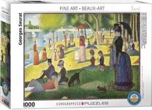 Eurographics Georges Seurat A Sunday Afternoon 1000 Piece Puzzle COMPLETE - Picture 1 of 2