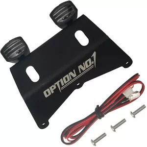 Parachoques delantero de aluminio con luces LED para Tamiya Wild One/pieza de coche de radiocontrol de ataque rápido - Imagen 1 de 6
