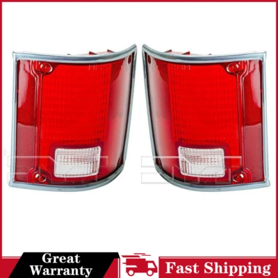 Para Chevrolet C10 1978-1981 1982 1983 1984 1985 1986 2x conjunto de lanterna traseira TYC - Imagem 1 de 4