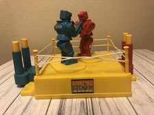 Rock em Sock em Robots Classic Box Retro Boxing Fun Toy Game 1966 Mattel Kids