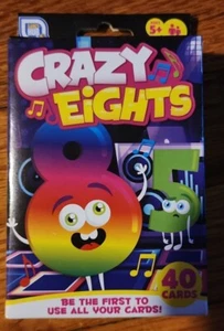 CRAZY EIGHTS CARD GAME New - Picture 1 of 2