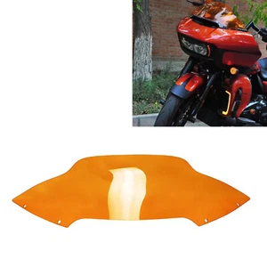 Front Orange Windshield Wind Splitter For Harley Road Glide FLTRX 2015-2023 2016 - Picture 1 of 5