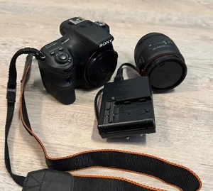 Sony Alpha SLT-A58 Kamera-Kit + DT 18-55 SAM II – Top Zustand – 20 MP - Bild 1 von 6