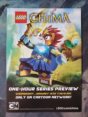 LEGO Legends of Chima Cartoon & Collect Them All Postcard Promo - Image 1 of 2