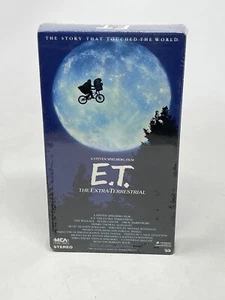 E.T. 1988 VHS The Extra Terrestrial MCA Home Video Watermark New And Sealed - Picture 1 of 6