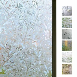 Home Window Film Privacy Static Cling Stained Glass Film Sticker Decoration  NEW - Picture 1 of 18