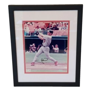J D Drew handsigniertes 8x10 Bild STEINER SPORTS zertifiziert mit ZERTIFIKAT gerahmt - Bild 1 von 16