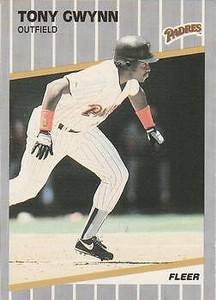 1989 Fleer #305 Tony Gwynn NM-MT