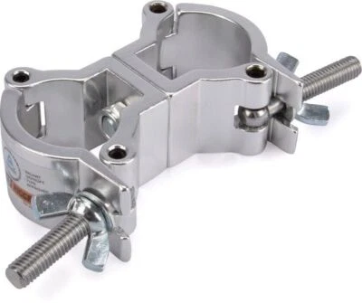 Riggatec Doppelschelle - Swivel Coupler leicht silber bis 50 kg (32-35 mm)