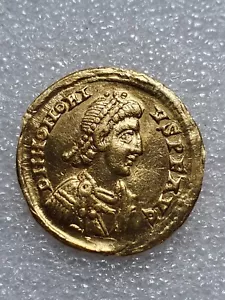 Honorius - Solidus MD Milan Or - Imagen 1 de 5
