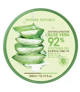 Nature Republic Soothing and Moisture Aloe Vera 92% Soothing Gel - 10oz