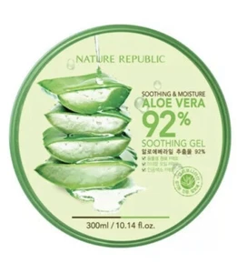 Nature Republic Soothing and Moisture Aloe Vera 92% Soothing Gel - 10oz - Picture 1 of 2
