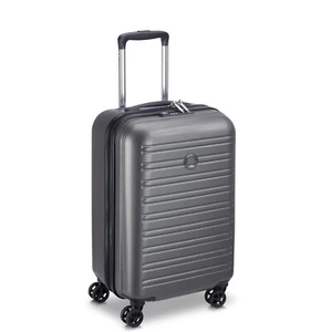 Delsey Segur 2.0 Carry On 4 Wheels cabin Suitcase Grey - 55cm x 35 x 25cm - NEW - Picture 1 of 17