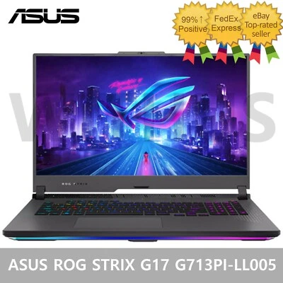 ASUS ROG Strix G17 G713PI-LL005 17.3" RTX4070 1TB 32GB Ryzen9 FreeDOS Laptop - Image 1 of 4