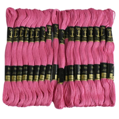 Anchor Thread Cross Stitch Cotton Hand Embroidery Floss Skiens Sewing,25 Pcs - Image 1 of 4