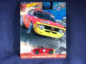 D4-51 HOT WHEELS REAL RIDERS - METAL/METAL - ALFA ROMEO GIULIA GTA - CAR CULTURE - Picture 1 of 4