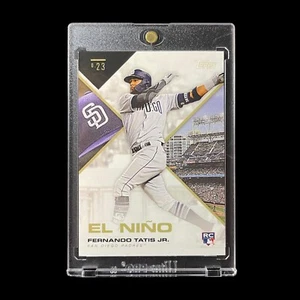 2019 Topps X Tatis Jr. 0.23 Fernando Tatis Jr. Nicknames El Niño Rookie Padres - Picture 1 of 1