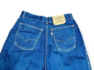 Vintage Damskie dżinsy Levi's 550 Relaxed High Waisted 1981 Made In USA 28x26 - Zdjęcie 1 z 13