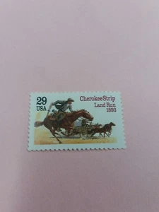 Cherokee Streifenausgabe Briefmarke 1993 einzeln 2754 postfrisch uneingeschränkt # - Bild 1 von 1