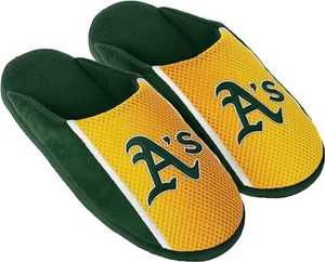 Oakland Athletics Slipper - Men Big Logo - (1 Pair) - S - Picture 1 of 1