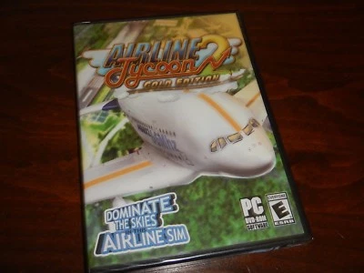 Airline Tycoon 2 Gold Edition PC DVD-ROM New / Factory Sealed - Image 1 of 3