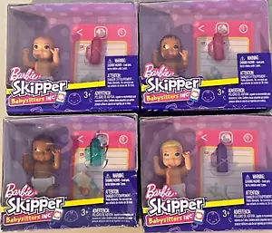 Barbie Babysitter Skipper Baby Babies Doll set of FOUR - Picture 1 of 1