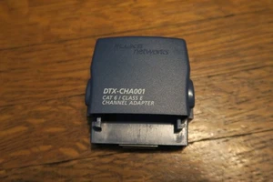 FLUKE NETWORKS DTX-CHA001 CAT 6/CLASS E CHANNEL ADAPTER FREE SHIP - Picture 1 of 4